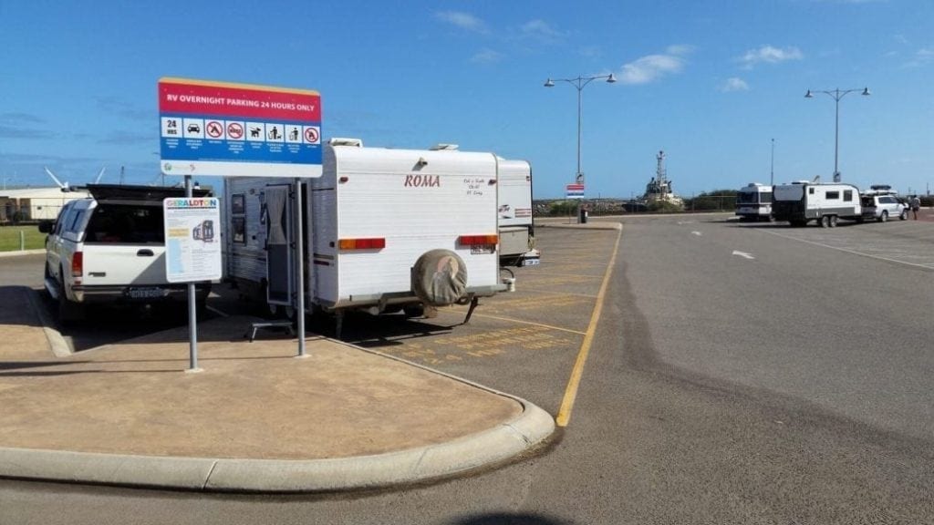 Geraldton 24 Hour Free RV Camp