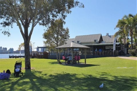 The Boatshed Café, South Perth