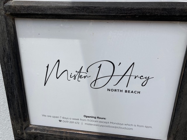 Mr D'Arcy North Beach