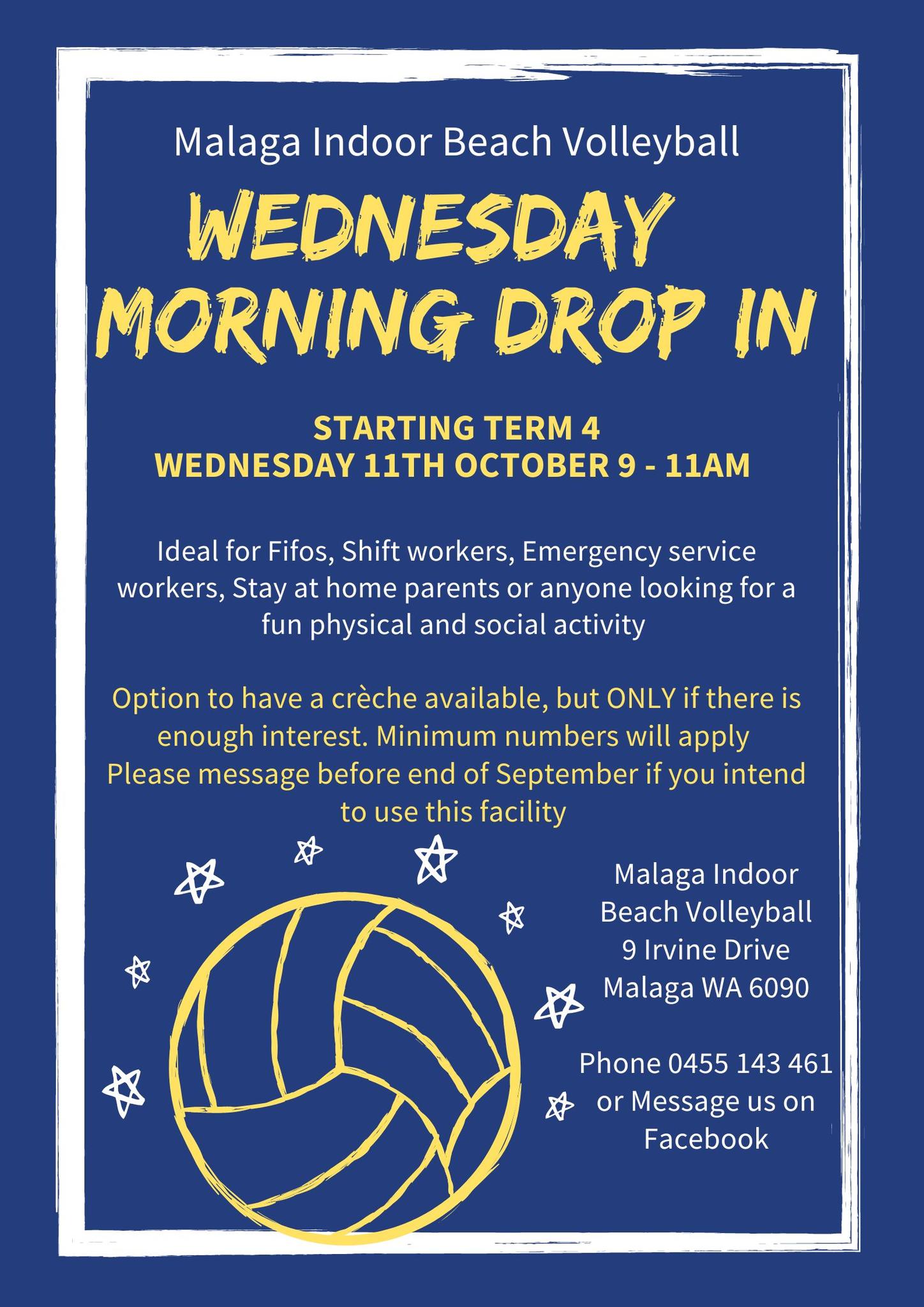 Wednesday Morning Drop In Indoor Beach Volleyball,August 25, 2023