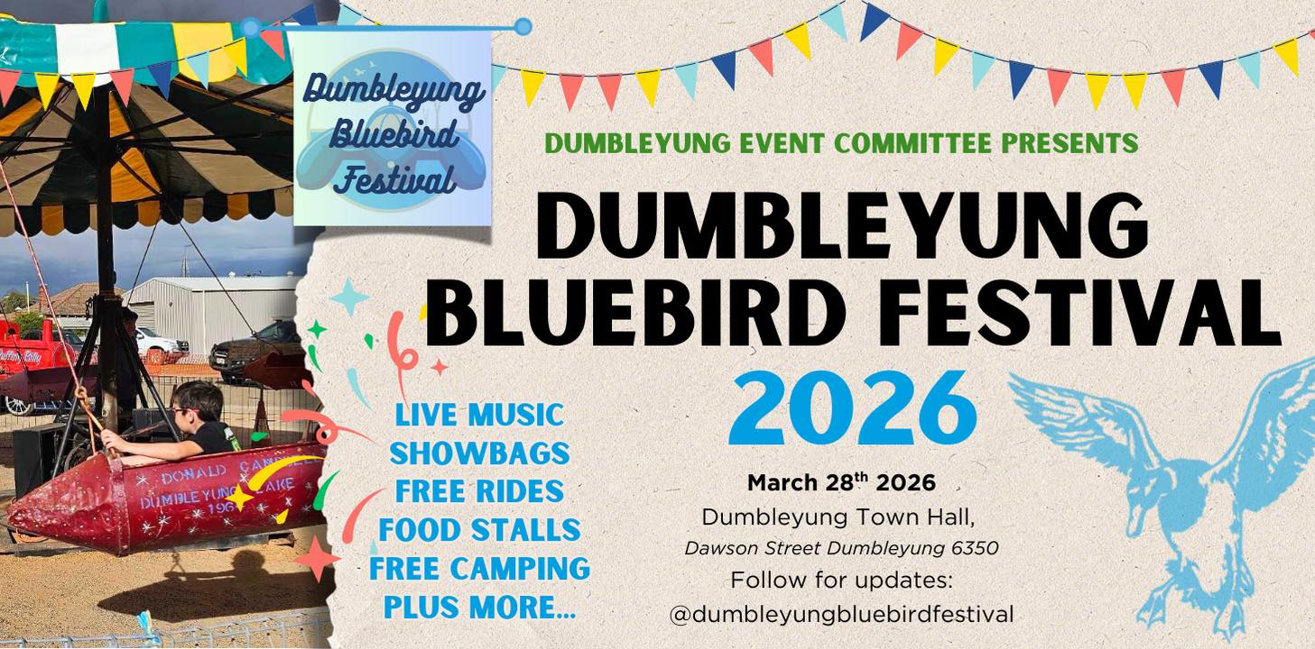 2026 Dumbleyung Bluebird Festival