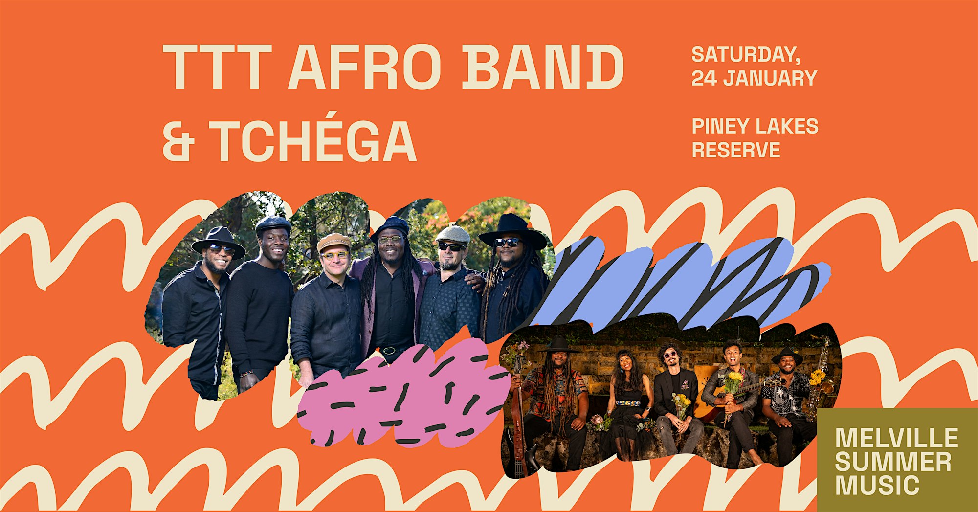 Melville Summer Music: FREE Concert (TTT Afro Band + Tchéga)